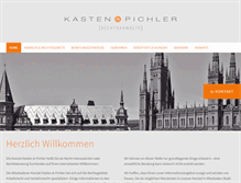Tablet Screenshot of kasten-pichler.de